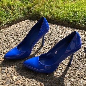 Royal blue Mossimo heels